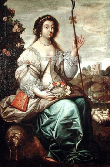 Claude Deruet La duchesse de Montausier oil painting picture